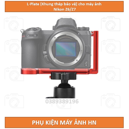 L-Plate (Khung thép bảo vệ) cho máy ảnh Nikon Z6/Z7