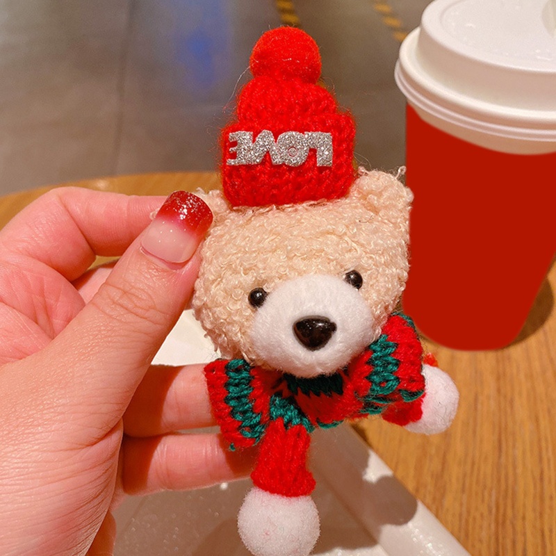 Kẹp Tóc Hình Tai Gấu Dễ Thương