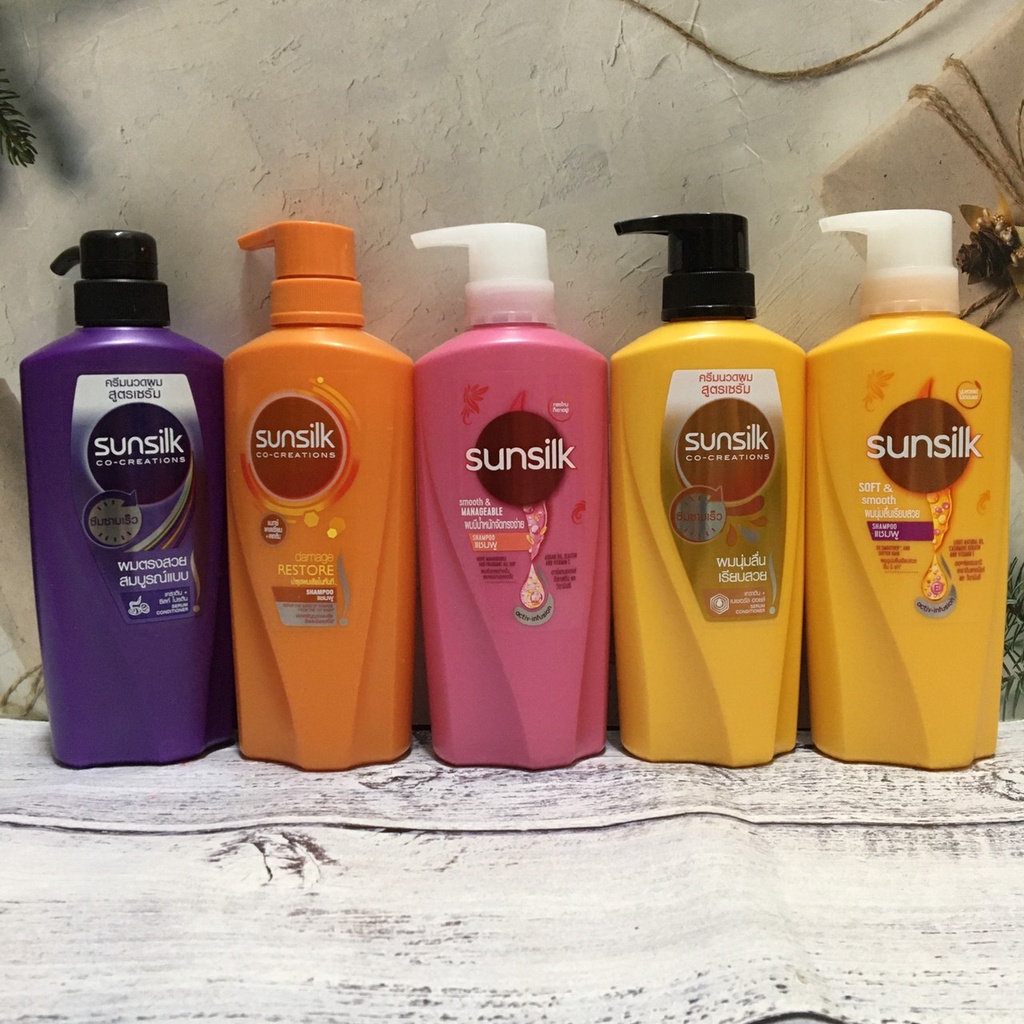 [FREESHIP] Dầu gội đầu Sunsilk Thái Lan mẫu mới 425ml HÀNG CHUẨN