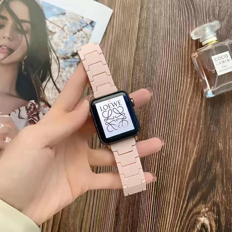 Mới Dây Đeo Đồng Hồ Thông Minh iwatch 38mm 41mm 45mm Series 7 6 Se 5 4 3 2 1 Kích Thước 44mm