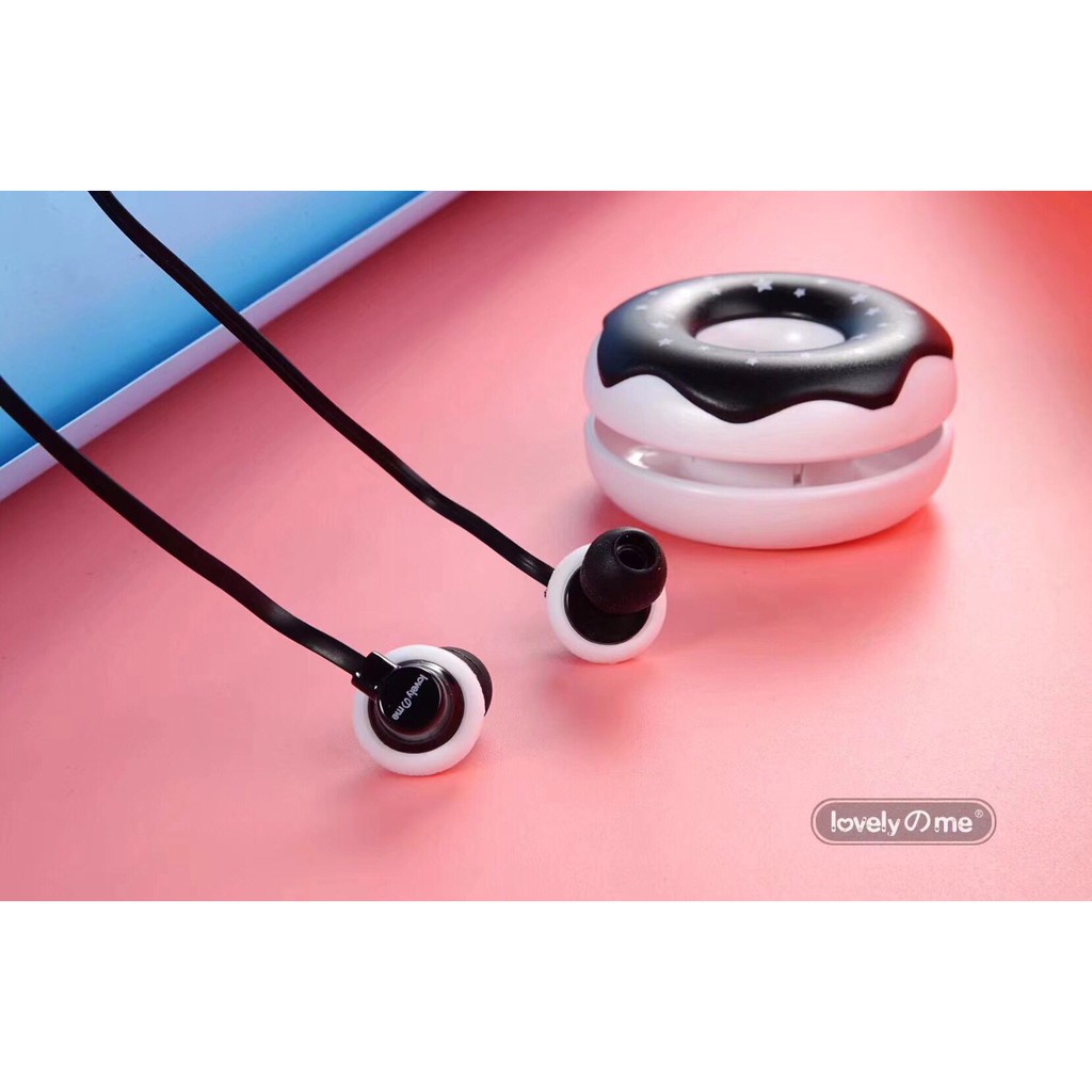 Tai nghe bánh donut kute nhiều hình dễ thương / Tai nghe in - ear nhiều mẫu/ tai nghe nhét tai tiện lợi nhỏ nhắn