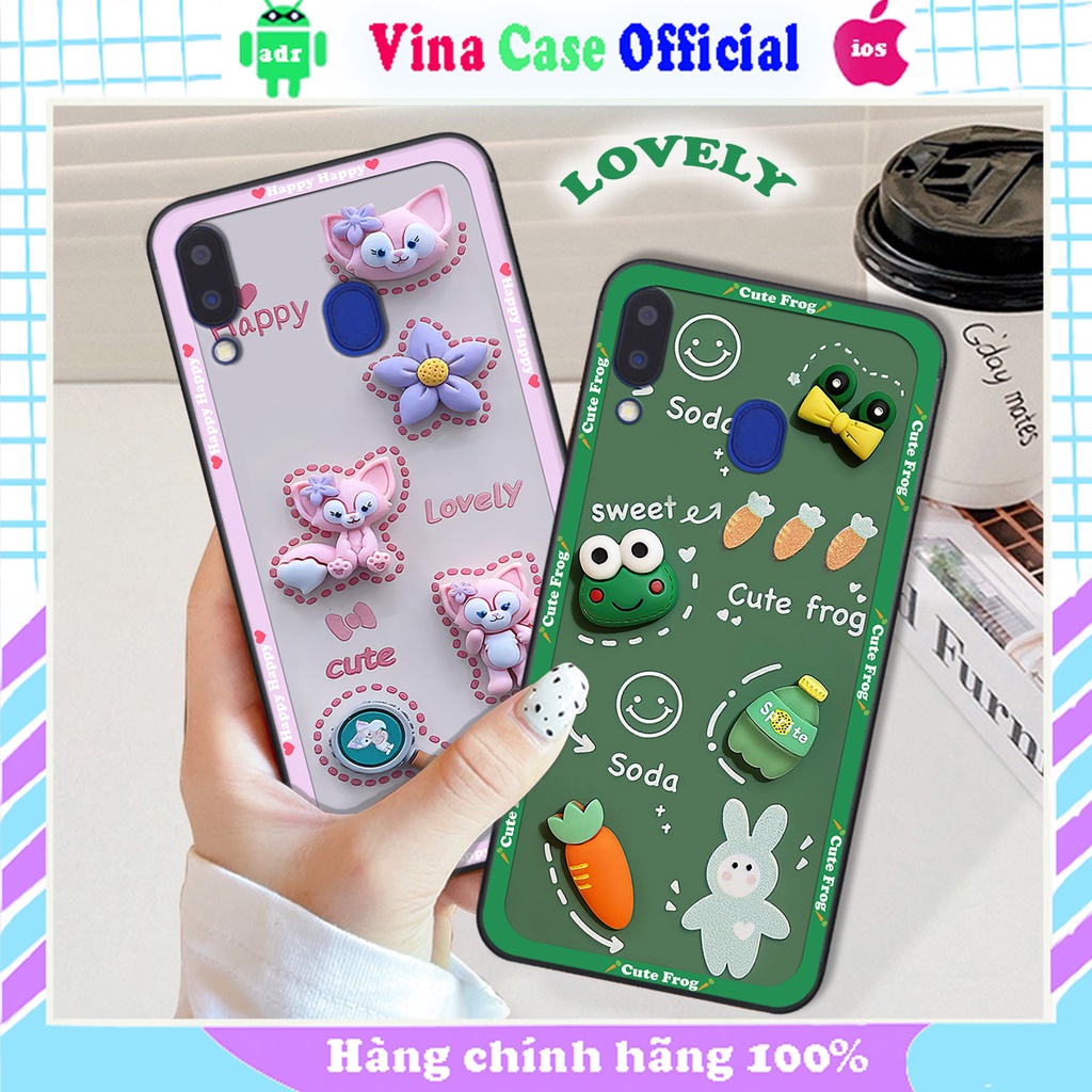 Ốp Samsung M20 / M30 in hình hoạt hình cute, dễ thương , đáng yêu