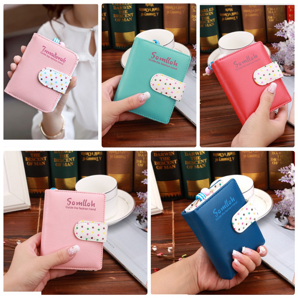 [SHOPEE GỢI Ý] Ví ngắn màu xanh đen style Hàn Quốc cực yêu...hàng mới về | BigBuy360 - bigbuy360.vn