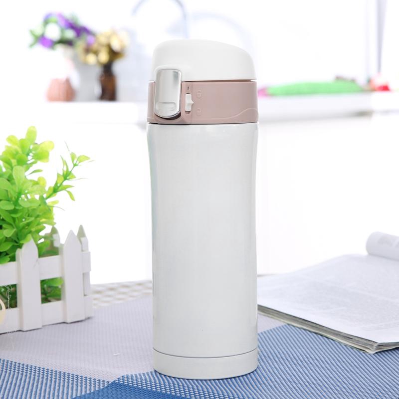 【moonbase】350ml Stainless Steel Vacuum Thermos Insulated Water Bottle Travel Mug Coffee Tea Cup