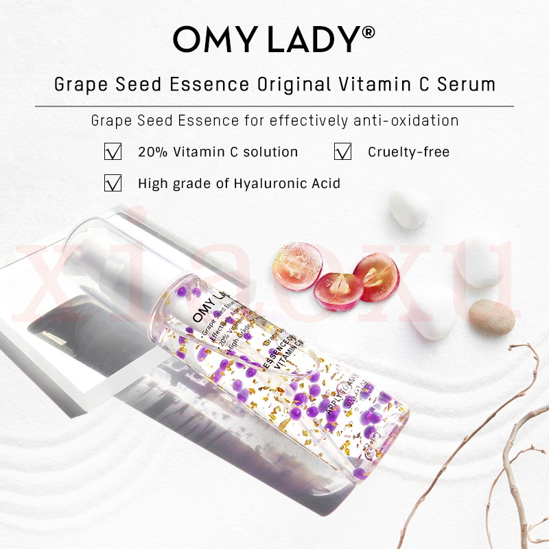 [Hàng mới về] Serum dưỡng da tinh chất Vitamin C hạt nho làm đẹp da hiệu quả | BigBuy360 - bigbuy360.vn