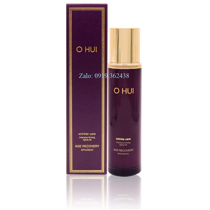 Sữa dưỡng cải thiện nếp nhăn da Ohui Age Recovery Emulsion 140ml