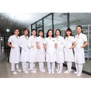 Bộ quần áo blouse nam nữ cộc tay