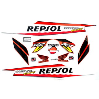 Bộ tem xe Wave Repsol RSV - 91040022