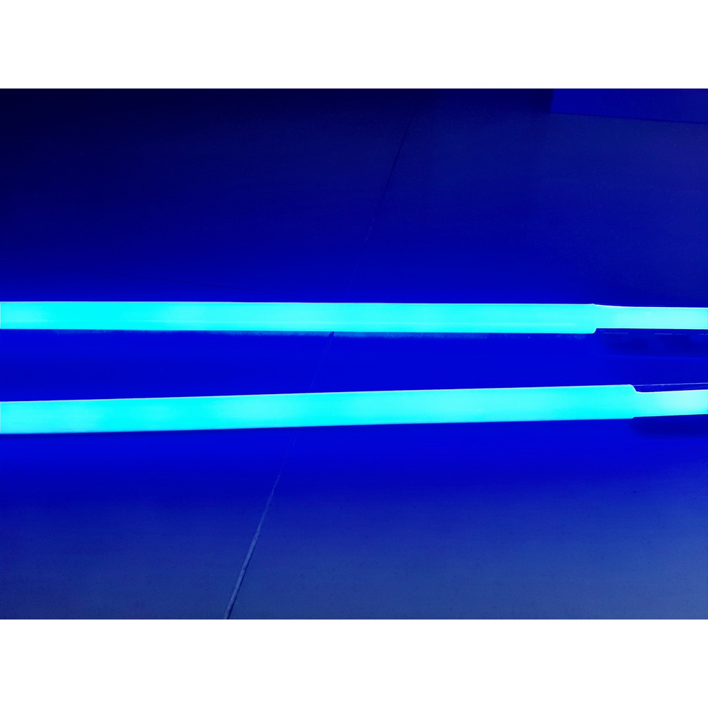 Combo 2 Bóng Đèn Led Trang Trí 60cm - 1m2 Màu Xanh Dương 9W - 18W, Đèn Led 6 tấc, 1,2m Nhiều Màu Sắc