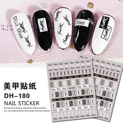 [Video Thực Tế] Nail Sticker - Dán Móng Tay - Bộ Sưu Tập Thương Hiệu