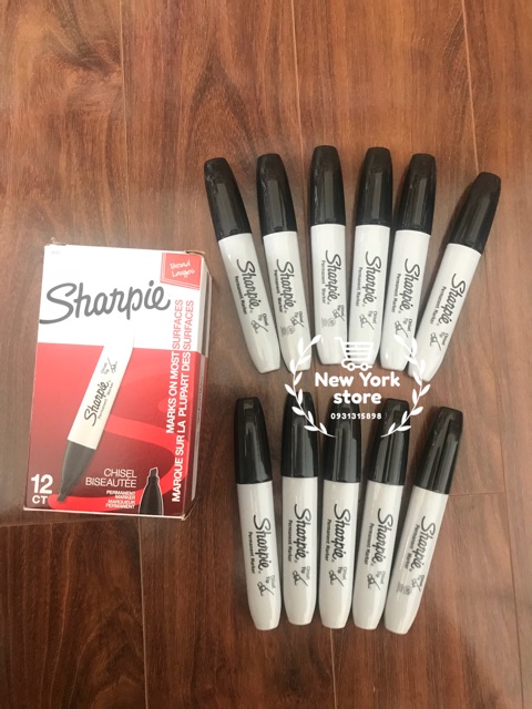 Bút Sharpie màu đen USA đầu Fine