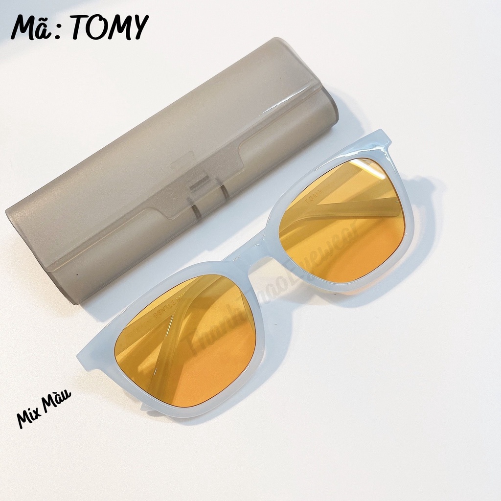 ( Ảnh Thật) Kính Mát Nam Nữ Mắt Vuông Chống UV400  Nhựa Dẻo Cao Cấp TOMY  Nhiều Màu ThanhThaoEyewear | BigBuy360 - bigbuy360.vn