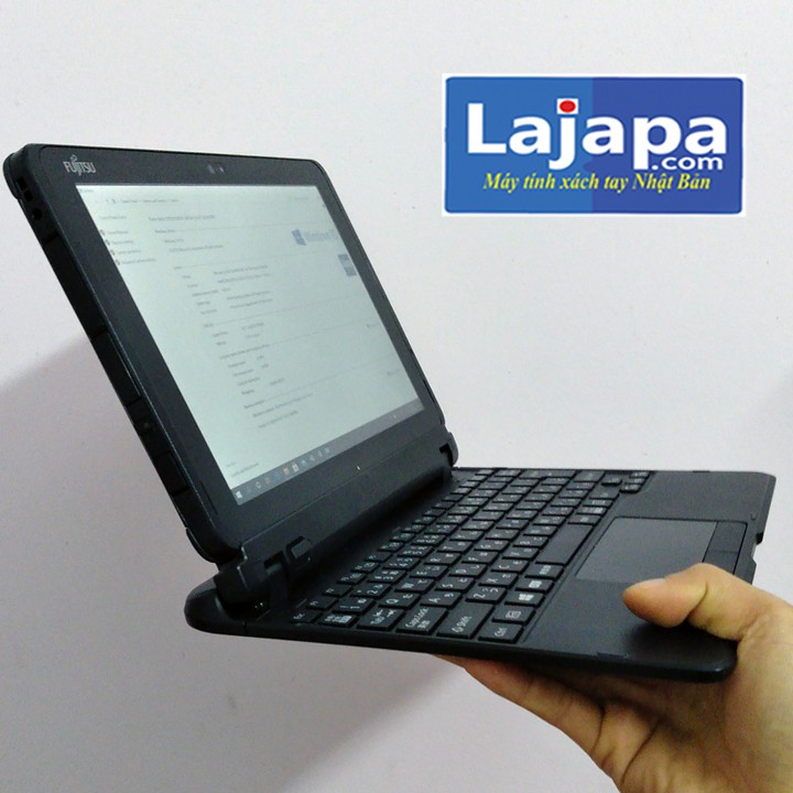 Máy tính 2 trong 1 Fujitsu ARROWS Tab Q507/PE laptop 2 in 1 Màn Hình 10,1inch Full HD+(1920x1200) table windows  nhỏ gọn | BigBuy360 - bigbuy360.vn