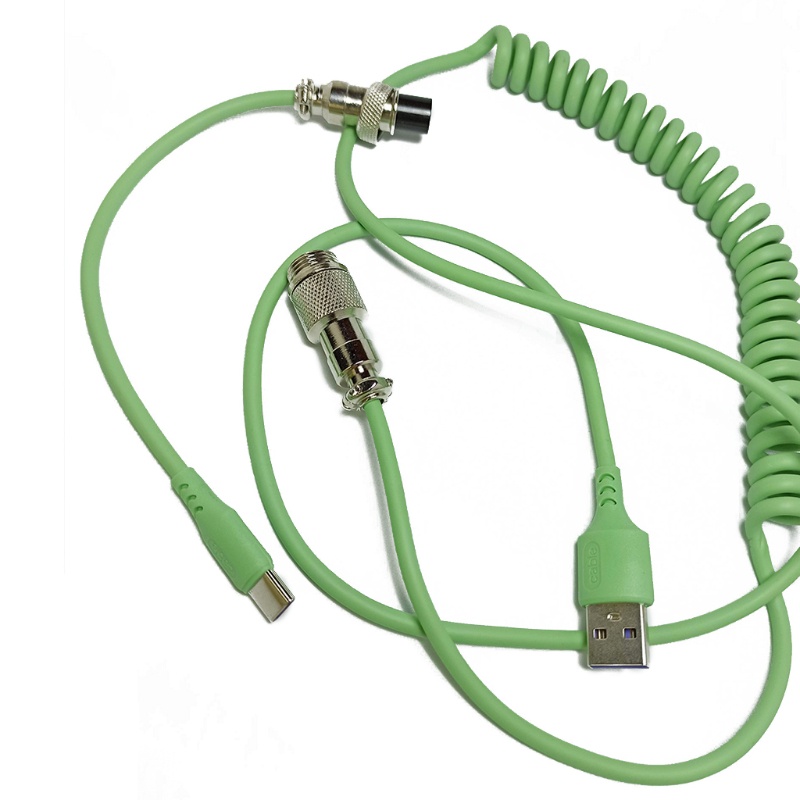 1 Dây Cáp Truyền Dữ Liệu 6 6ft Type-C Sang USB Kèm Đầu Nối Kim Loại