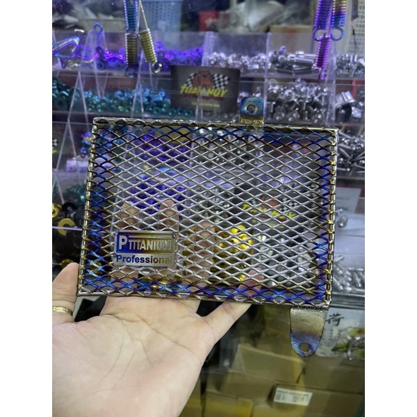 Che két nước sonic ,ex150 , winner  full titan lưới két hợp sắc nét lỗ ché két nhỏ bảo vệ