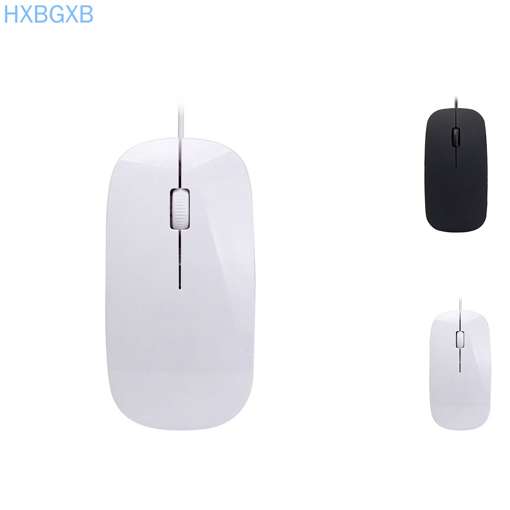 Chuột máy tính có dây siêu mỏng mini mặt nhám chất lượng cao tiện dụng
