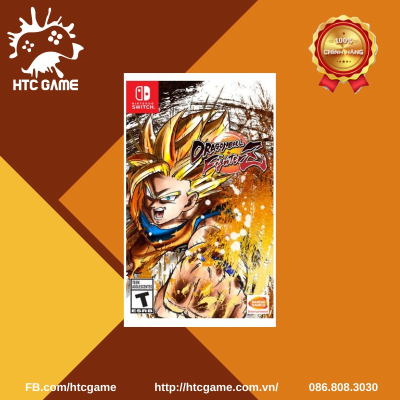 Đĩa game Bảy viên ngọc rồng Dragon Ball FighterZ dành cho máy Nintendo Switch