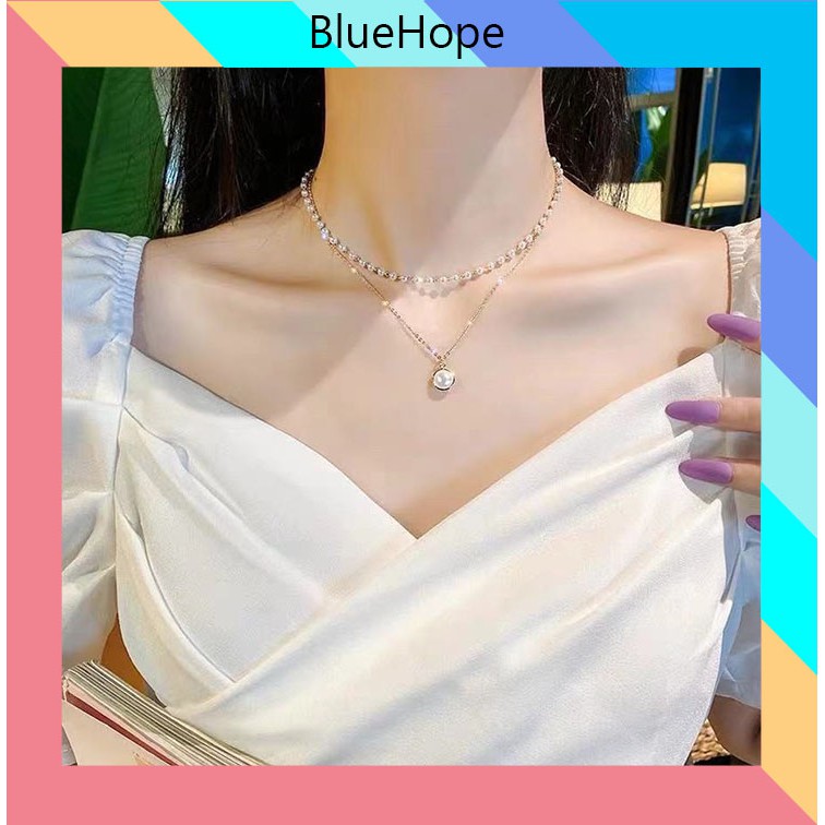 Dây Chuyền Vòng Cổ Lolita Hai Màu Siêu Sang Chảnh Hot Nhất 2021 [V16 & Vt09]
