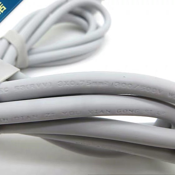 Xiaomi Máy Lọc Không Khí Dây Nguồn 1.8Màu Trắng Tiêu Chuẩn Quốc Gia Hoa Mận Đuôi Ba Lỗ Dây Điện Adapter Dây