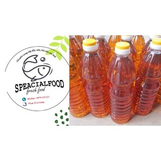 Nước mắm nhỉ nguyên chất Bình Định chai 500ml