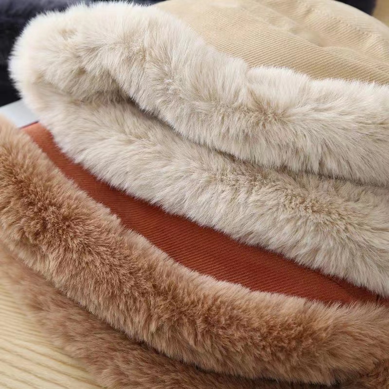 Mũ Tai Bèo Phối Nhung Dày Dặn Ấm Áp Thời Trang