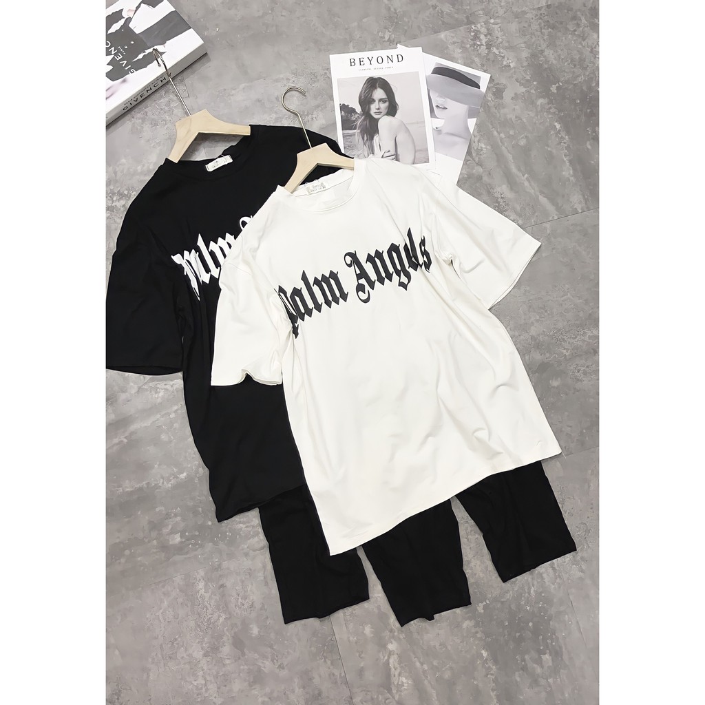 [FREESHIP ĐƠN TỪ 50K] Áo phông Pame + quần legging ngố HARI03121