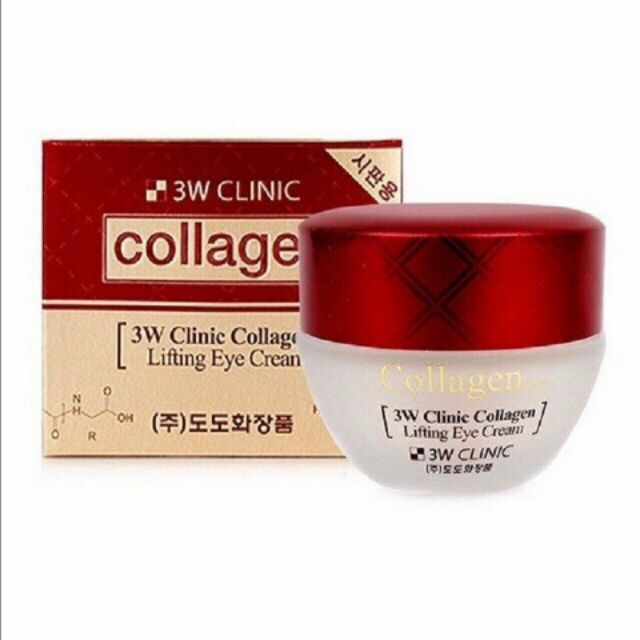 Kem dưỡng da 3w của Hàn Quốc Collagen giúp cho da mịn màng và tươi trẻ hơn dưỡng cho da ẩm hơn mà lo bị kích ứng da