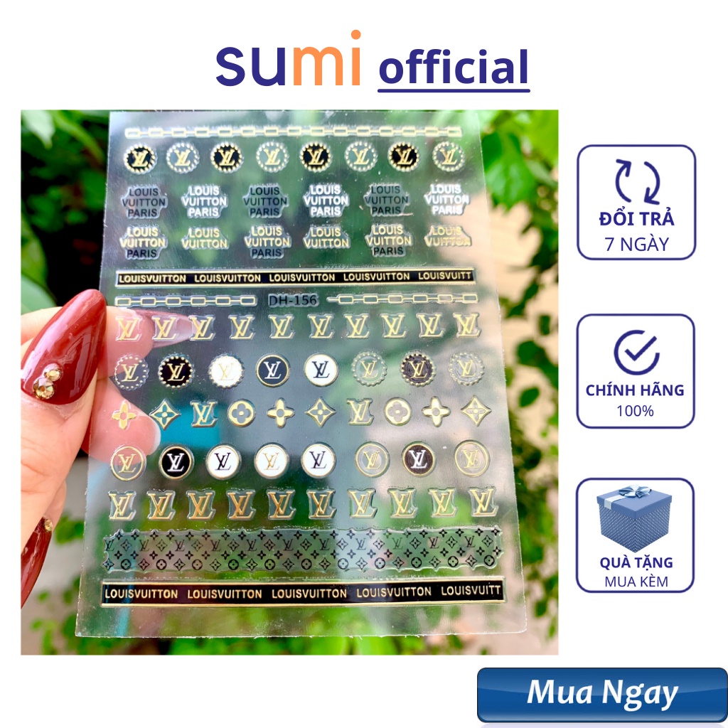 Sticker miếng dán móng tay mã DH-156