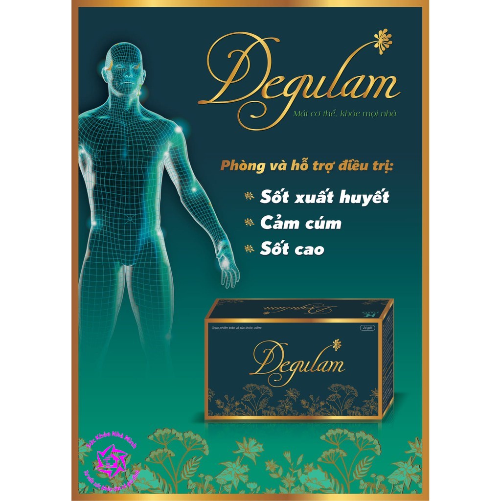 SKNM | Tăng Cường Miễn Dịch, Thanh Nhiệt, Lương Huyết - Degulam Giảm Triệu Chứng & Hỗ Trợ Hạ Sốt Do Virus
