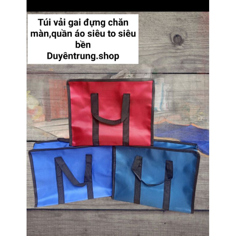 HOT: Túi Vải Đựng Quần áo,Chăn Màn Siêu To Siêu Bền ,Chống thấm tốt