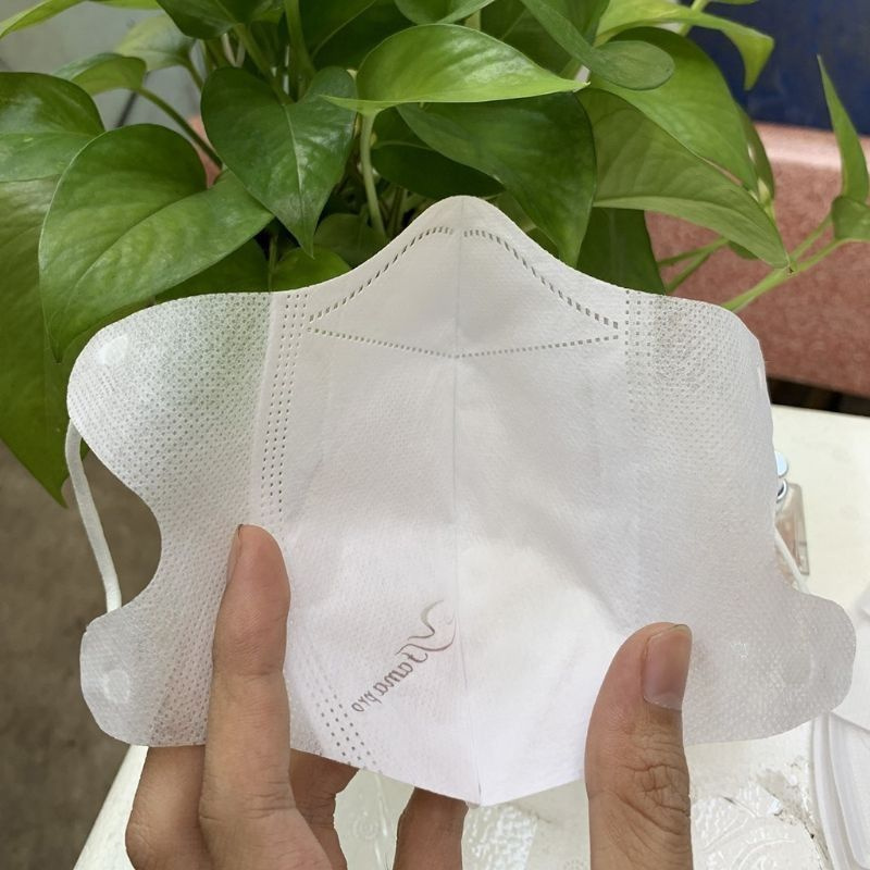 Hộp khẩu trang y tế 5d mask quai thun cao cấp 10 cái