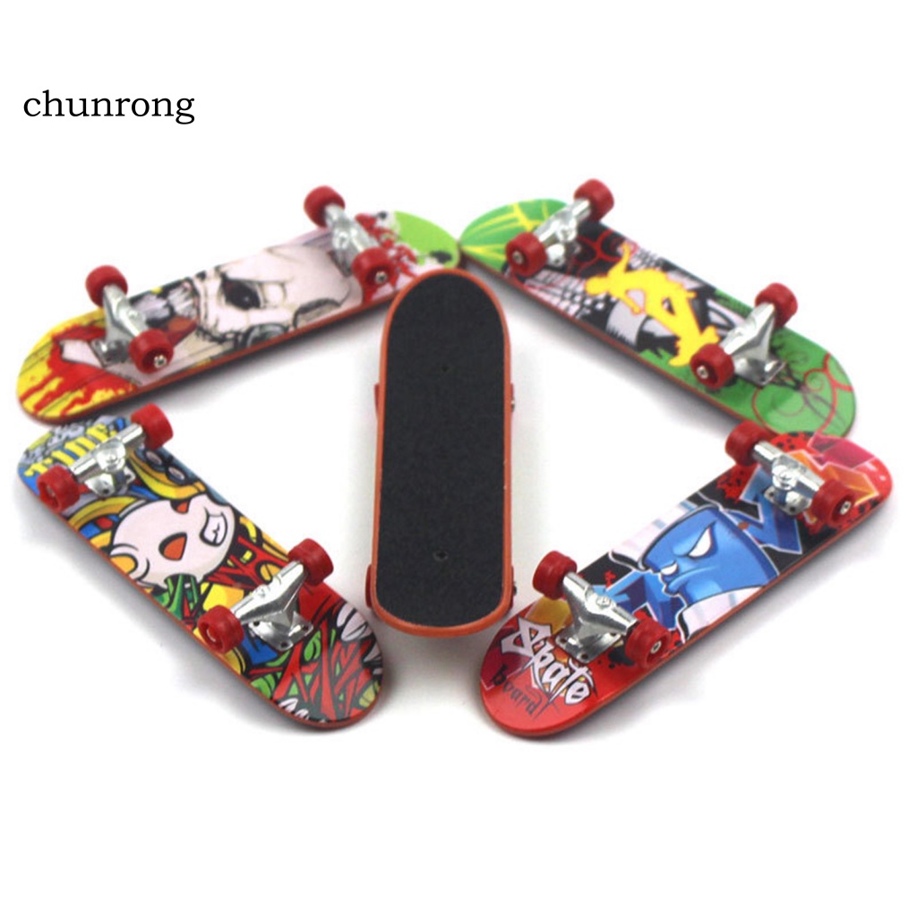 Cr Ván Trượt Ngón Tay Mini Bằng Hợp Kim Thiết Kế Dễ Thương Dùng Trang Trí Nhà Cửa