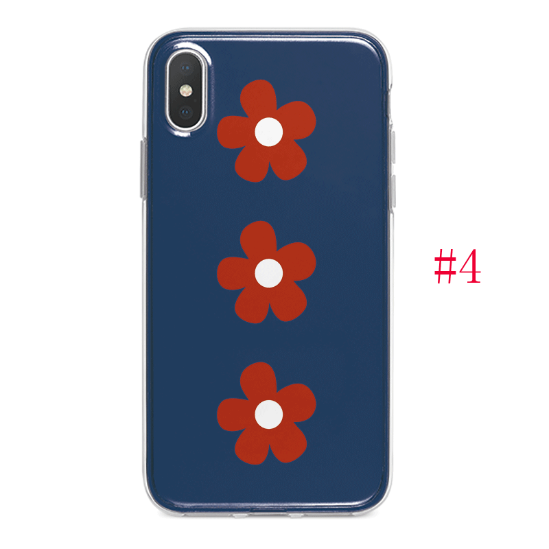Ốp Lưng Samsung Galaxy J2 Pro J4 J6 Plus J8 2018 J4+ J6+ Vỏ Điện Thoại Silicone Mềm Hoa đa sắc