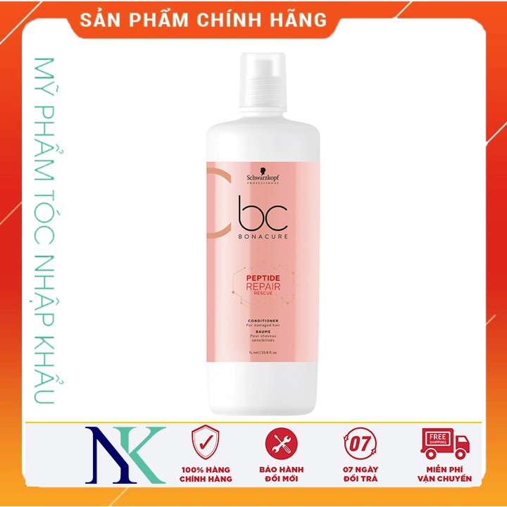 Dầu xã phục hồi tóc Schwarzkopf Repair 1000ML