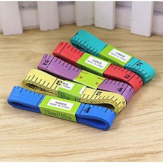 Set 10 thước dây đo quần áo, vòng bụng, chiều cao đầu thép