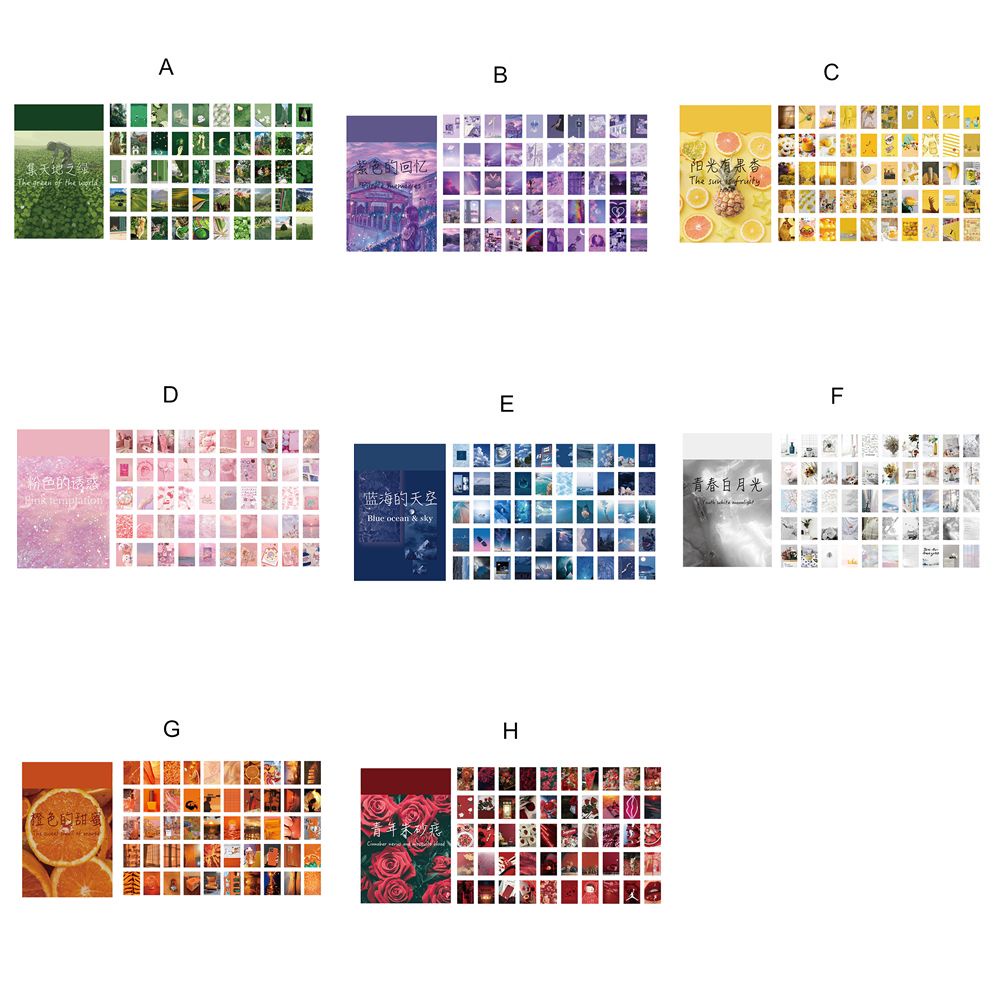 50 tờ miếng dán trang trí điện thoại, sổ tay, nhật ký, sổ lưu niệm hình hoa hồng