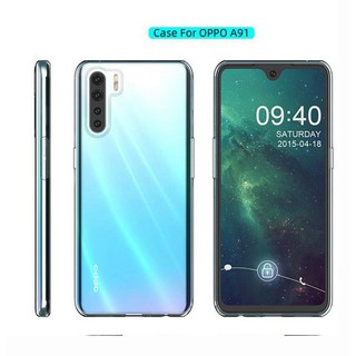 Ốp lưng OPPO A91 2020, Reno 3, F15 dẻo trong siêu mỏng 0.5mm