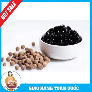 [DEAL SỐC] Chân Châu Đen Trắng Cao Cấp (100-1000gr) - Nguyên Liệu Pha Trà Sữa