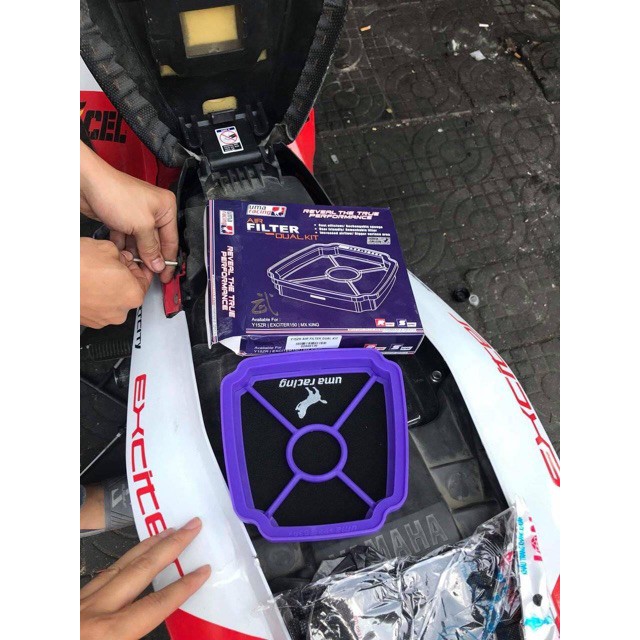 Lọc Gió Độ Uma Racing Ex150 Hàng Chính Hãng