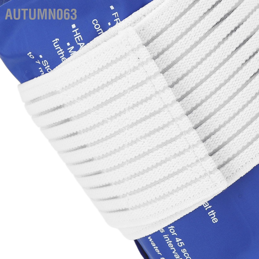 44 x 17cm Túi chườm đá nóng lạnh Giảm đau Gel làm mát khẩn cấp có dây đai điều chỉnh cho người bị thương Đau lưng vai đầu gối Autumn063