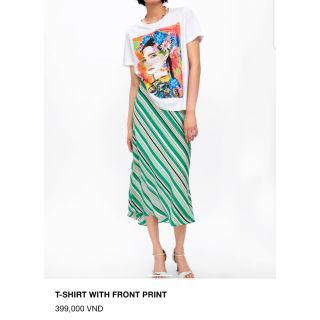 ÁO THUN ZARA IN HÌNH CÔ GÁI XỊN VNXK