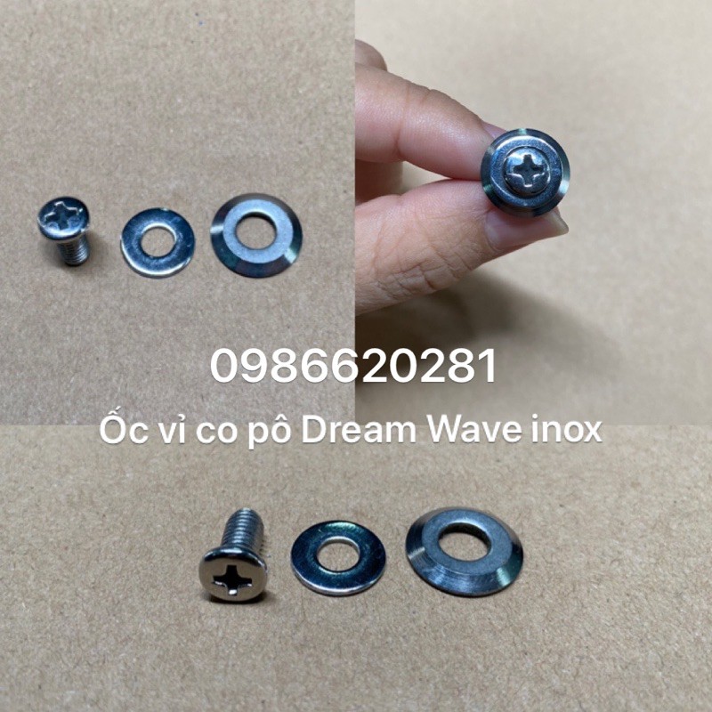 Ốc pô xe Dream Wave (giá một cặp)