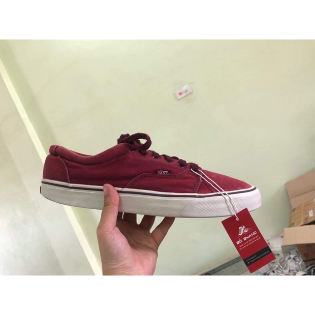 Vans đỏ đô sz 45