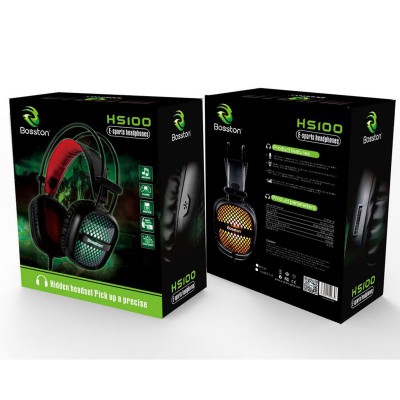 HeadPhone BOSSTON HS100 LED Chuyển Màu