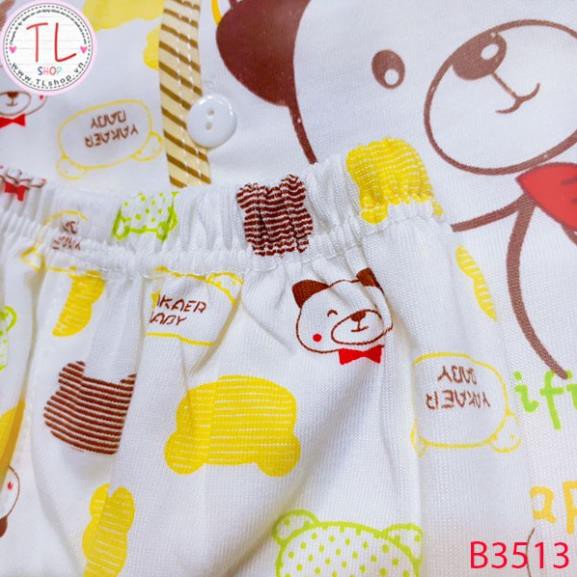 Thời trang trẻ em - Bộ áo quần hình gấu đeo nơ- Quần áo bé trai - Bộ bé trai - Quần áo bé gái - Bộ bé gái