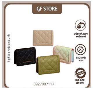 Ví nữ mini trần trám da hạt ck6-50701179 kèm dây
