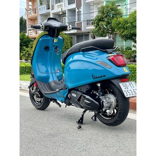 Tem Vespa Sprint đen bóng full bộ