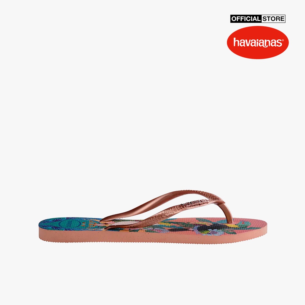 HAVAIANAS - Dép nữ Slim Tropical 4122111-0082