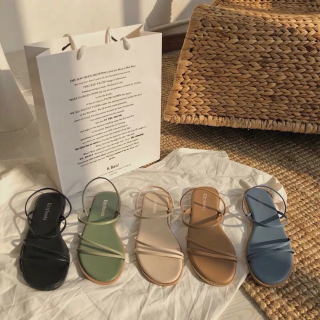 Sandal basic quai mảnh