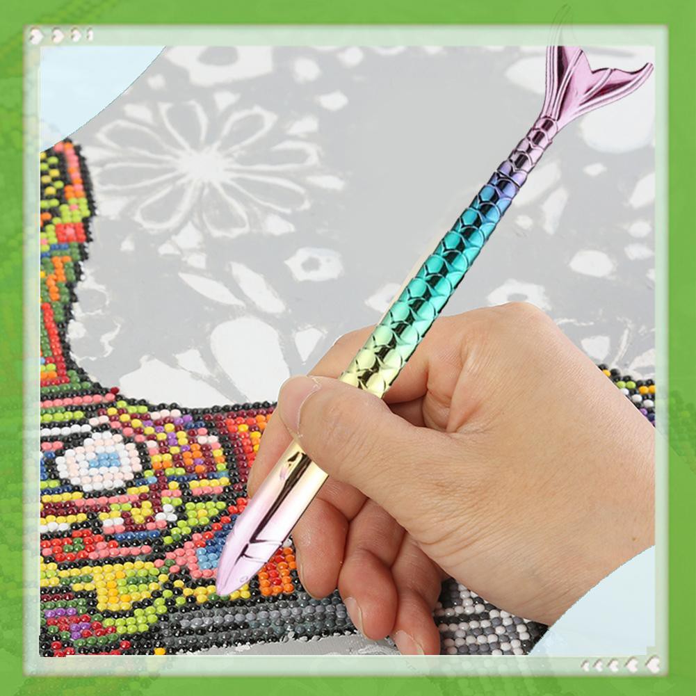 Bút đính đá 5d hình dạng đuôi cá đáng yêu DIY | BigBuy360 - bigbuy360.vn